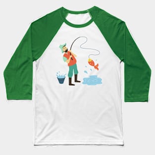 Fishing Shirt for Men Baseball T-Shirt